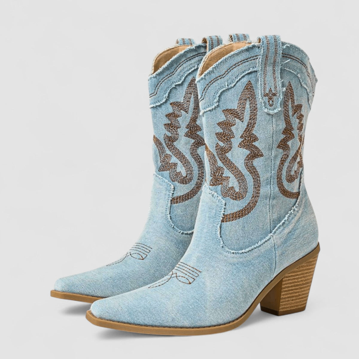 Selena – Orthopedic Denim Boots