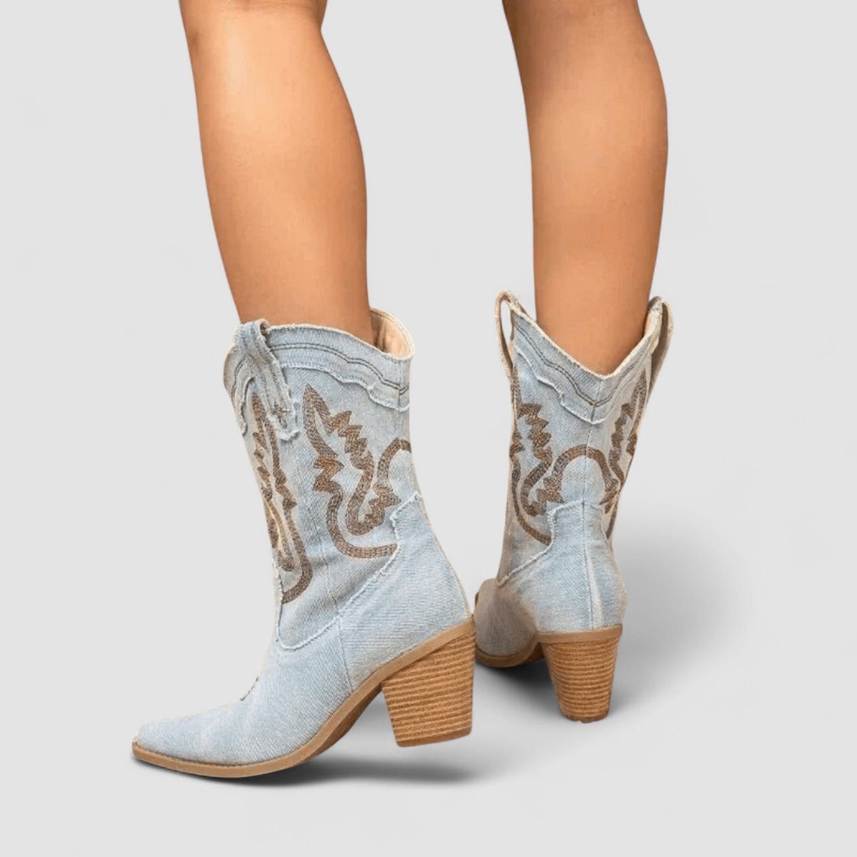 Selena – Orthopedic Denim Boots